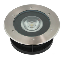 Underground Light - QTS-2803 - 30w -  3000K -  Chip Sanan - 85-265V - Face:220mm , Cut:185mm - 3years Warranty - Ip65