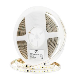 Strip - QTS-2835-8MM-120D - 7W/M - 35W Roll - 220V - 4000K - 10cm/cut - IP44 -  2years Warranty