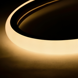 LED NEON  Strip 50M - QTS-2835-144D-T5 - IP65 - 8W/M - 400W Roll - 220V - 3000K - 1M/CUT - 2years Warranty