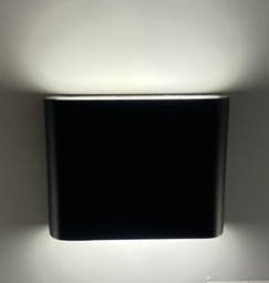 wall light - aluminum die casting 2x3w-3000K-black IP54-220-240V-50/60HZ - 023-5-3-B