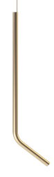 QTS-P30901 - GD - Single bend - LED - Size D30*H900mm
