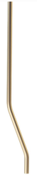 QTS-P30902 - GD - Double bend - LED - Size D30*H900mm